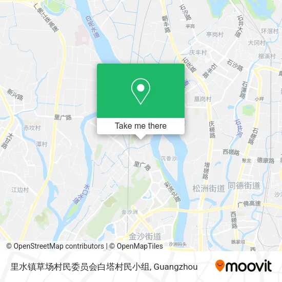 里水镇草场村民委员会白塔村民小组 map