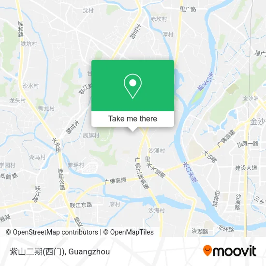 紫山二期(西门) map