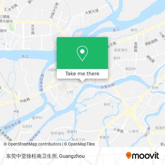 东莞中堂徐柱南卫生所 map