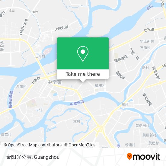 金阳光公寅 map