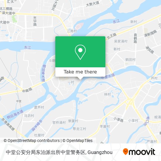 中堂公安分局东泊派出所中堂警务区 map