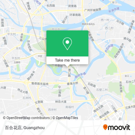 百合花店 map