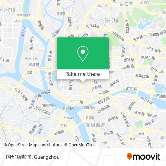 国华店咖啡 map