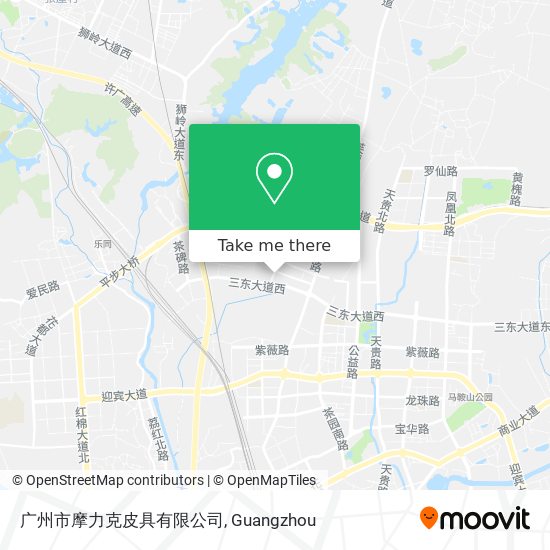 广州市摩力克皮具有限公司 map