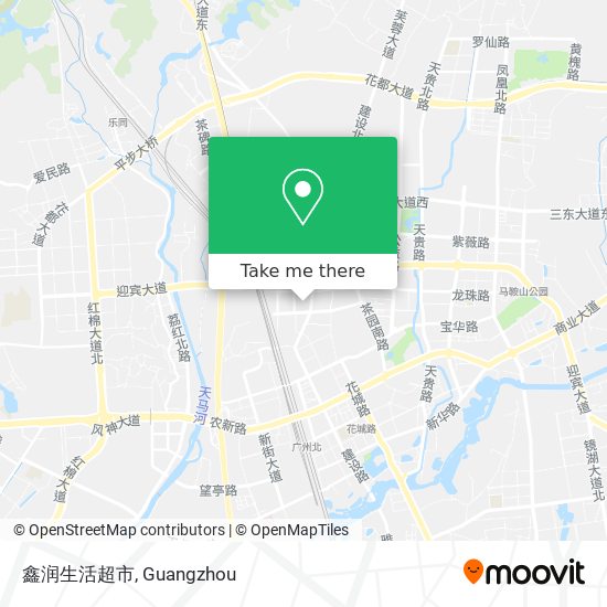 鑫润生活超市 map