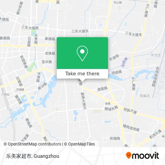 乐美家超市 map