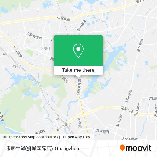 乐家生鲜(狮城国际店) map