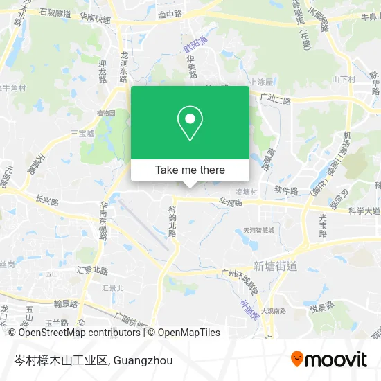 岑村樟木山工业区 map