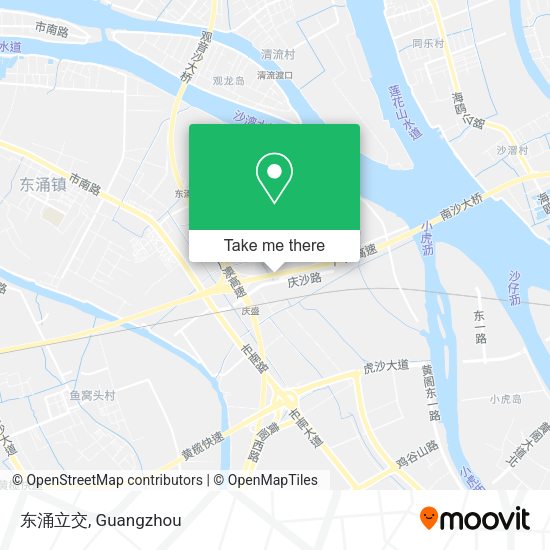 东涌立交 map