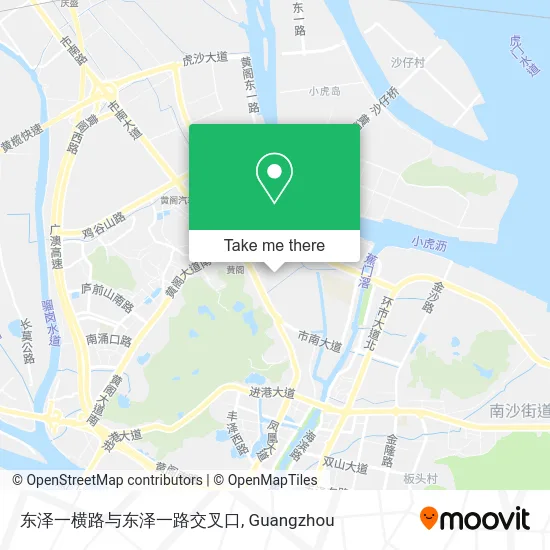 东泽一横路与东泽一路交叉口 map