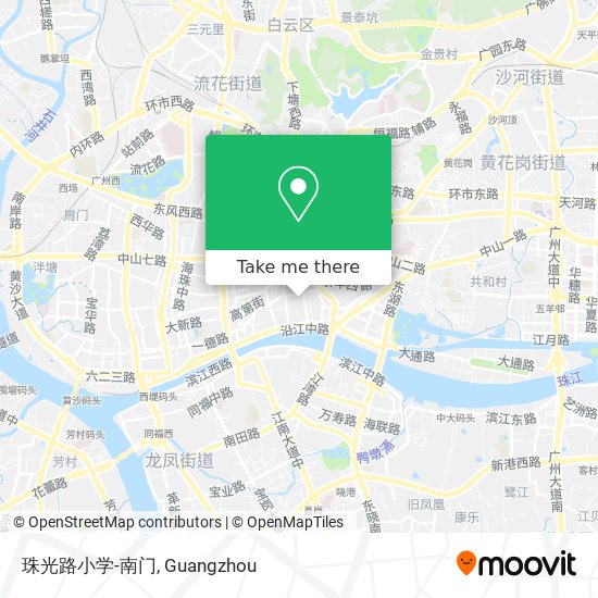 珠光路小学-南门 map