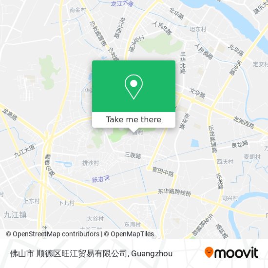 佛山市 顺德区旺江贸易有限公司 map