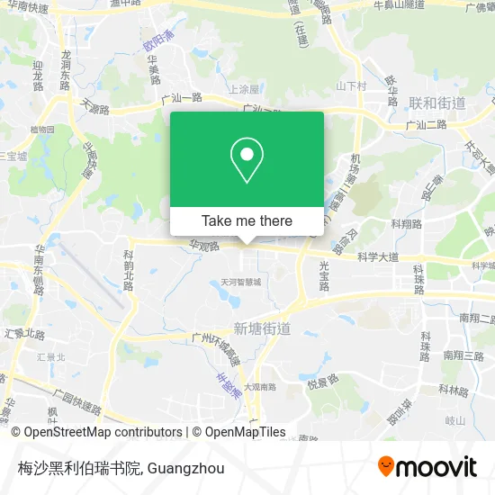 梅沙黑利伯瑞书院 map