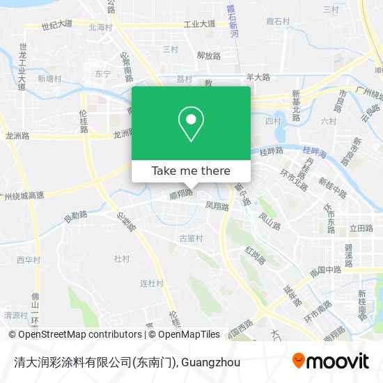 清大润彩涂料有限公司(东南门) map