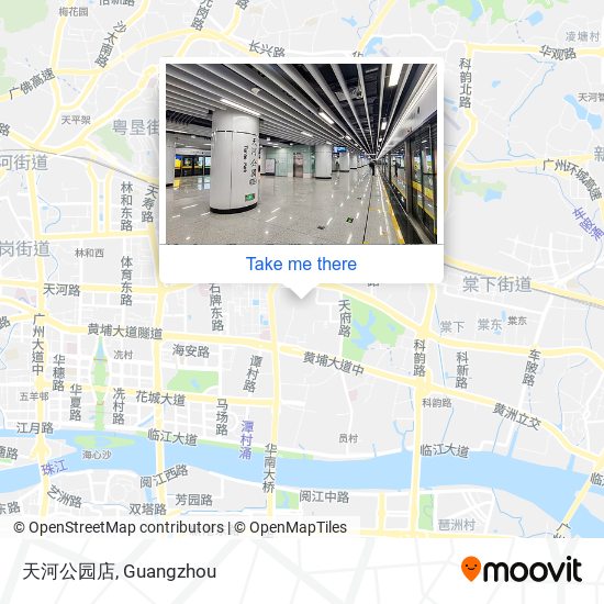 天河公园店 map