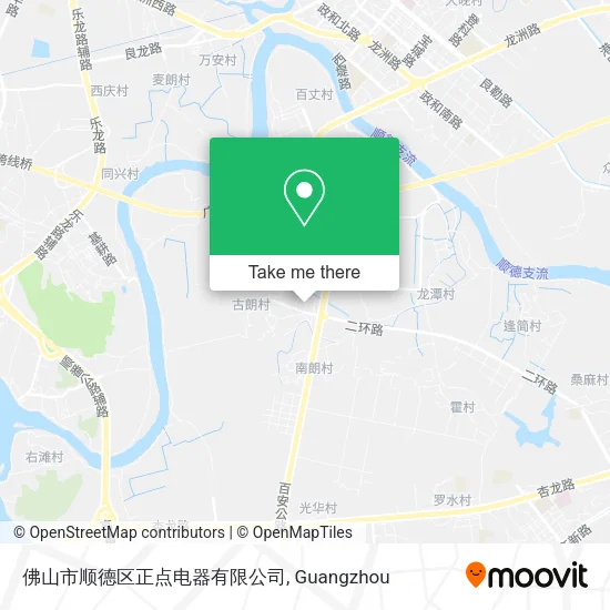 佛山市顺德区正点电器有限公司 map