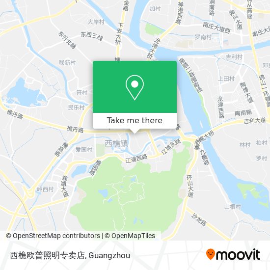西樵欧普照明专卖店 map