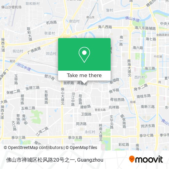 佛山市禅城区松风路20号之一 map