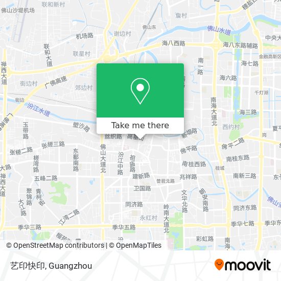 艺印快印 map
