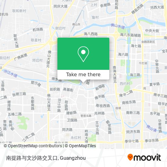 南提路与文沙路交叉口 map