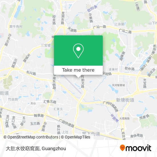 大肚水饺窈窕面 map