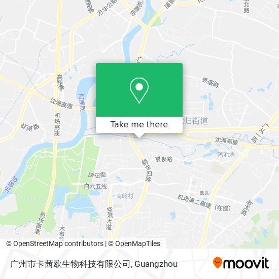 广州市卡茜欧生物科技有限公司 map
