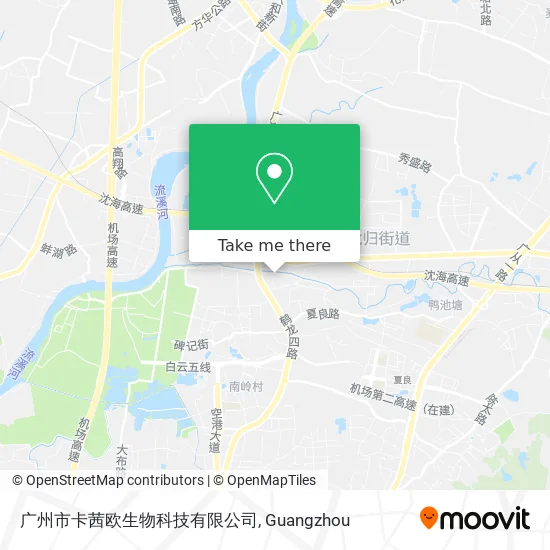 广州市卡茜欧生物科技有限公司 map