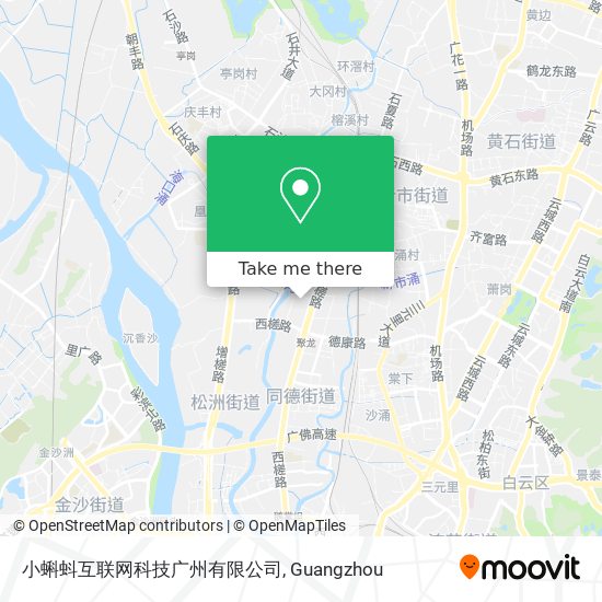 小蝌蚪互联网科技广州有限公司 map