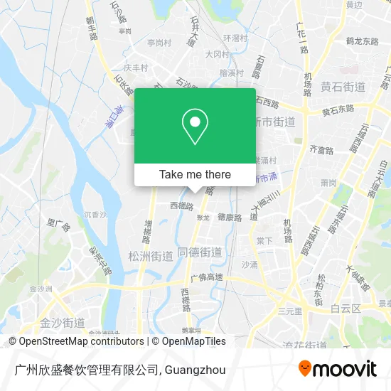 广州欣盛餐饮管理有限公司 map