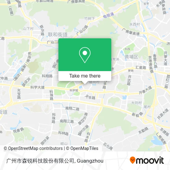 广州市森锐科技股份有限公司 map