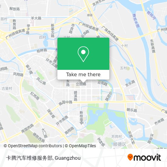 卡腾汽车维修服务部 map