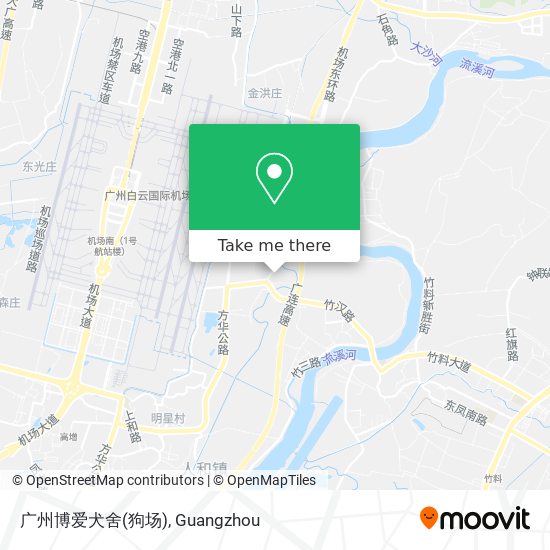 广州博爱犬舍(狗场) map