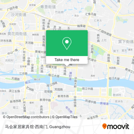 马会家居家具馆-西南门 map