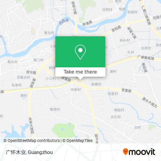广怀木业 map