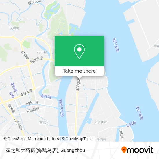 家之和大药房(海鸥岛店) map
