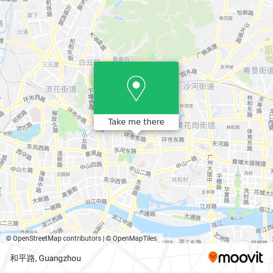 和平路 map