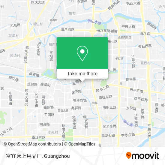 富宜床上用品厂 map