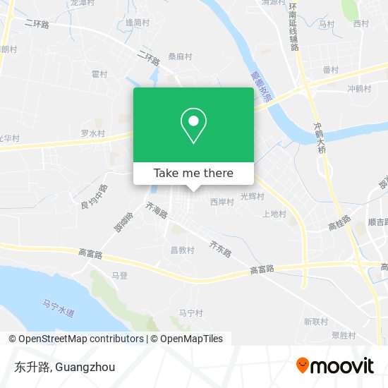 东升路 map
