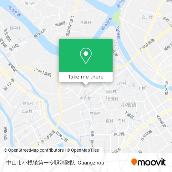 中山市小榄镇第一专职消防队 map