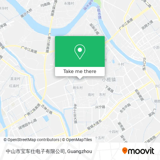 中山市宝车仕电子有限公司 map