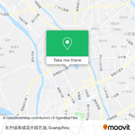 东升镇南成花卉园艺场 map