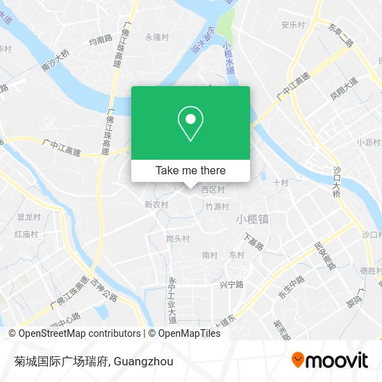 菊城国际广场瑞府 map