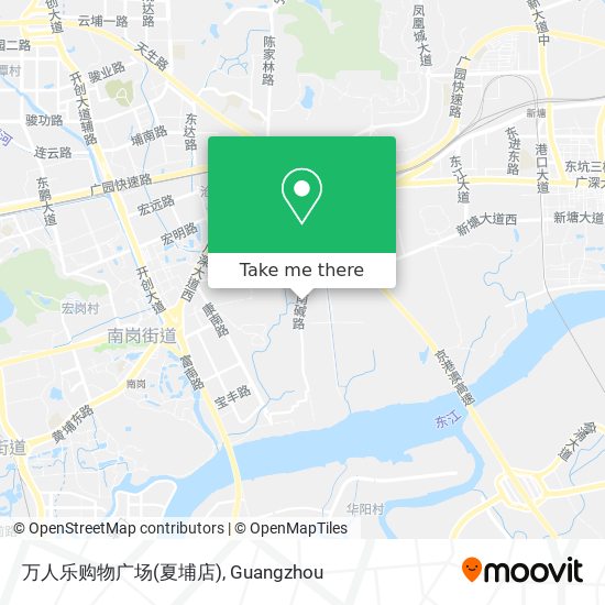 万人乐购物广场(夏埔店) map