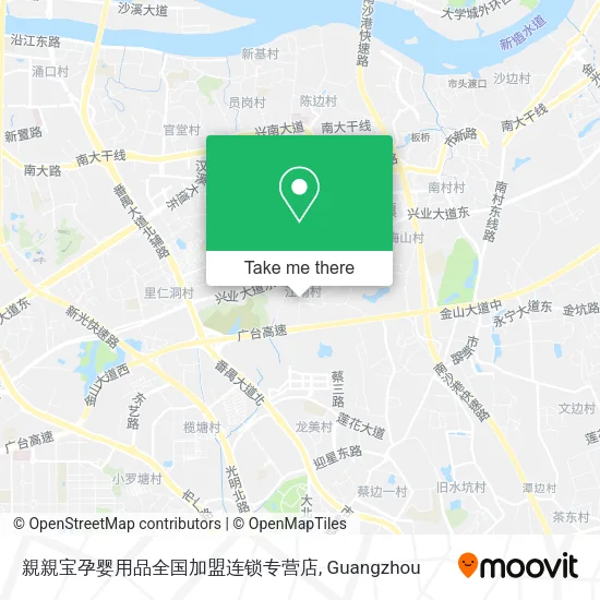親親宝孕婴用品全国加盟连锁专营店 map