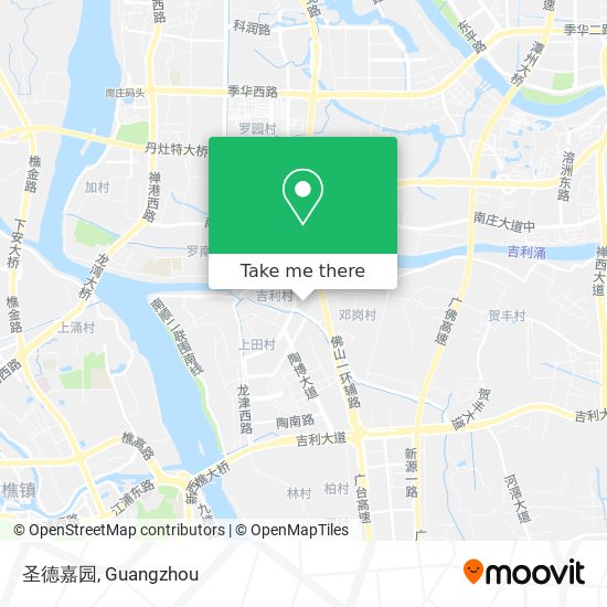 圣德嘉园 map