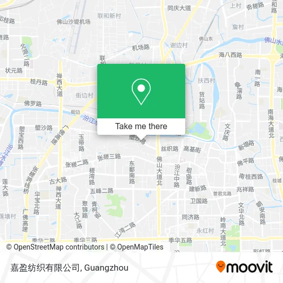 嘉盈纺织有限公司 map