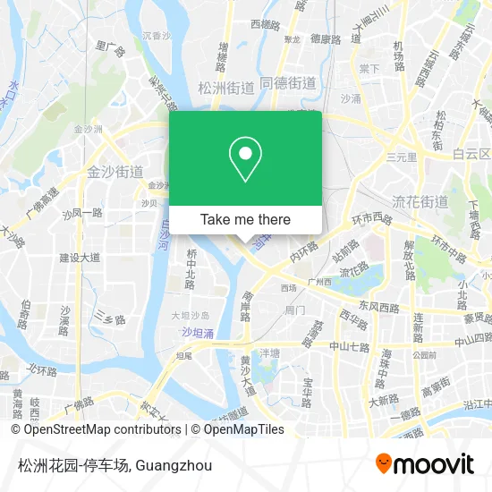 松洲花园-停车场 map