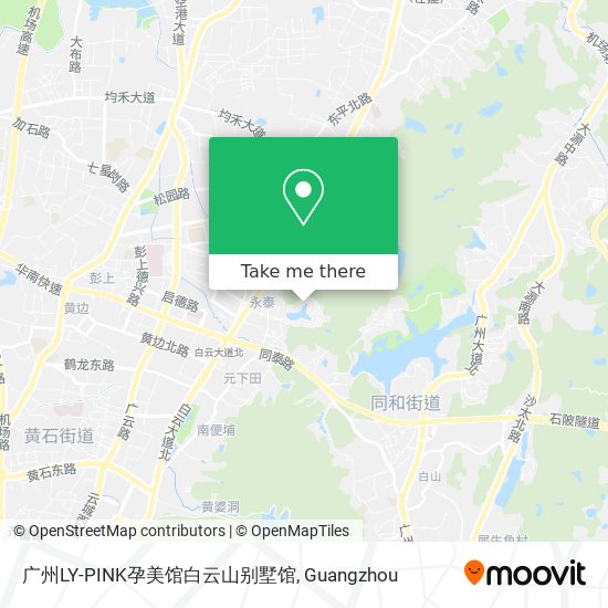 广州LY-PINK孕美馆白云山别墅馆 map