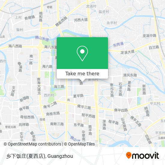 乡下饭庄(夏西店) map