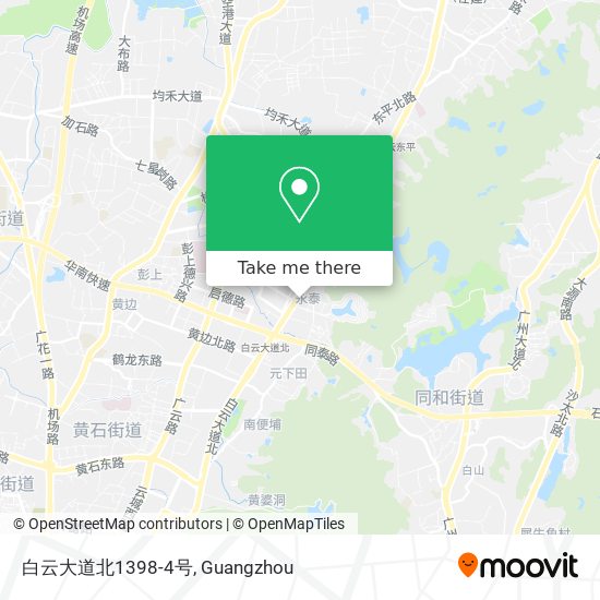 白云大道北1398-4号 map